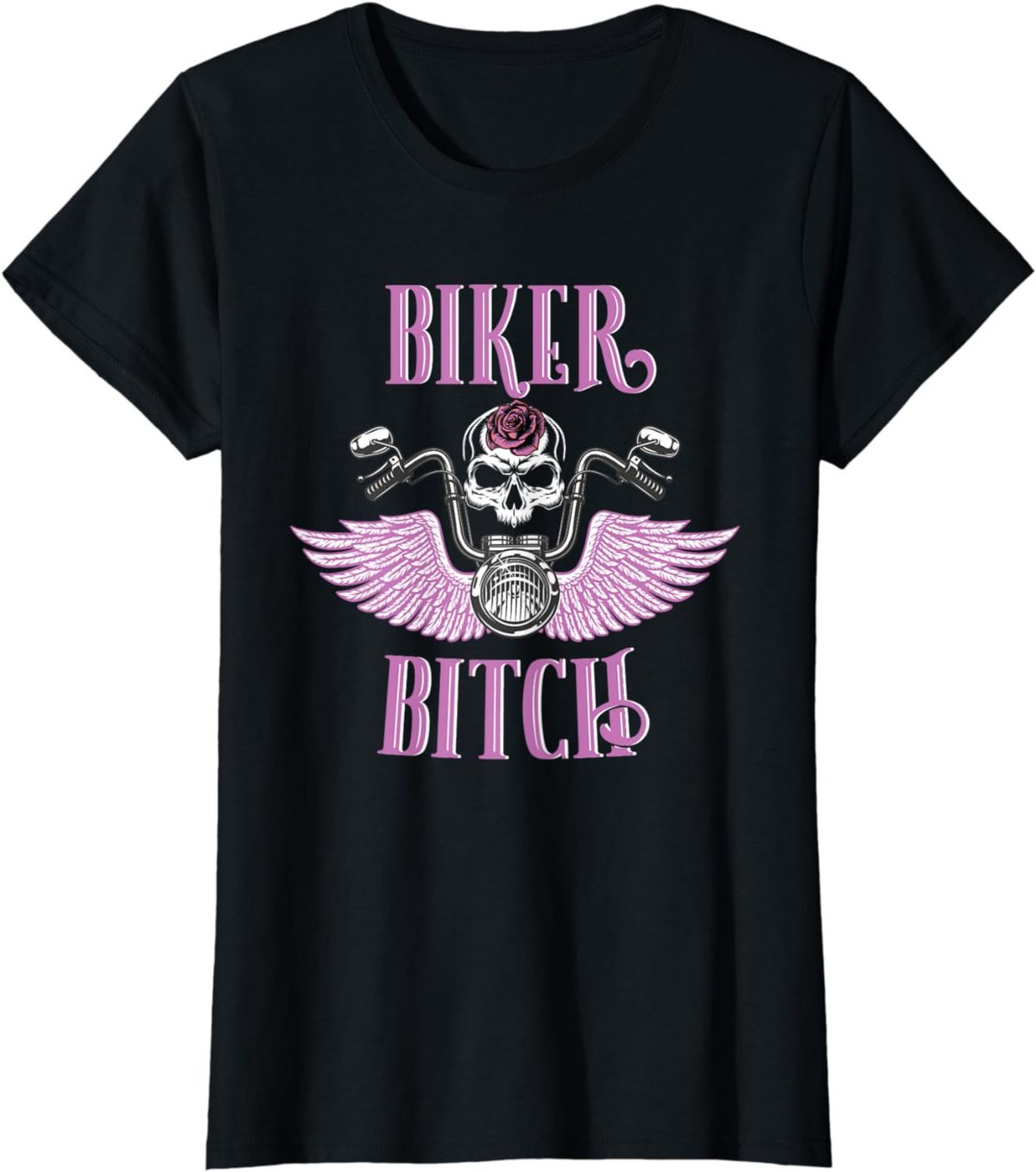 Biker Bitch Motorcycle Chick Biker Gang Gift T-Shirt