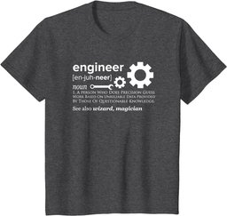 Engineer Definition - Wizard Magician Funny Engineer T-Shirt