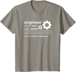 Engineer Definition - Wizard Magician Funny Engineer T-Shirt