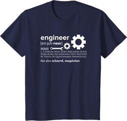 Engineer Definition - Wizard Magician Funny Engineer T-Shirt