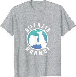 Silenzio! Funny Quote with Scooter T-Shirt