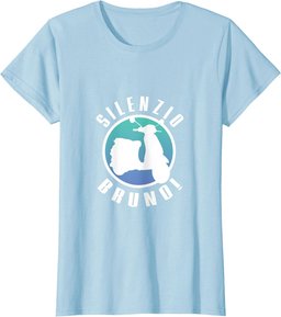 Silenzio! Funny Quote with Scooter T-Shirt