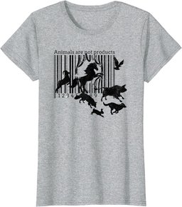 Animals Are Not Products - Vegetarianism - Animal Rights T-Shirt