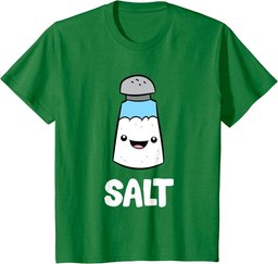 Salt Costume Matching Pepper And Salt Couple T-Shirt