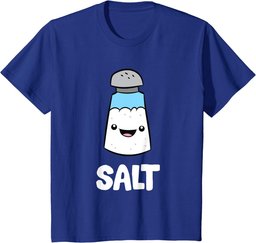 Salt Costume Matching Pepper And Salt Couple T-Shirt
