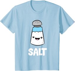 Salt Costume Matching Pepper And Salt Couple T-Shirt