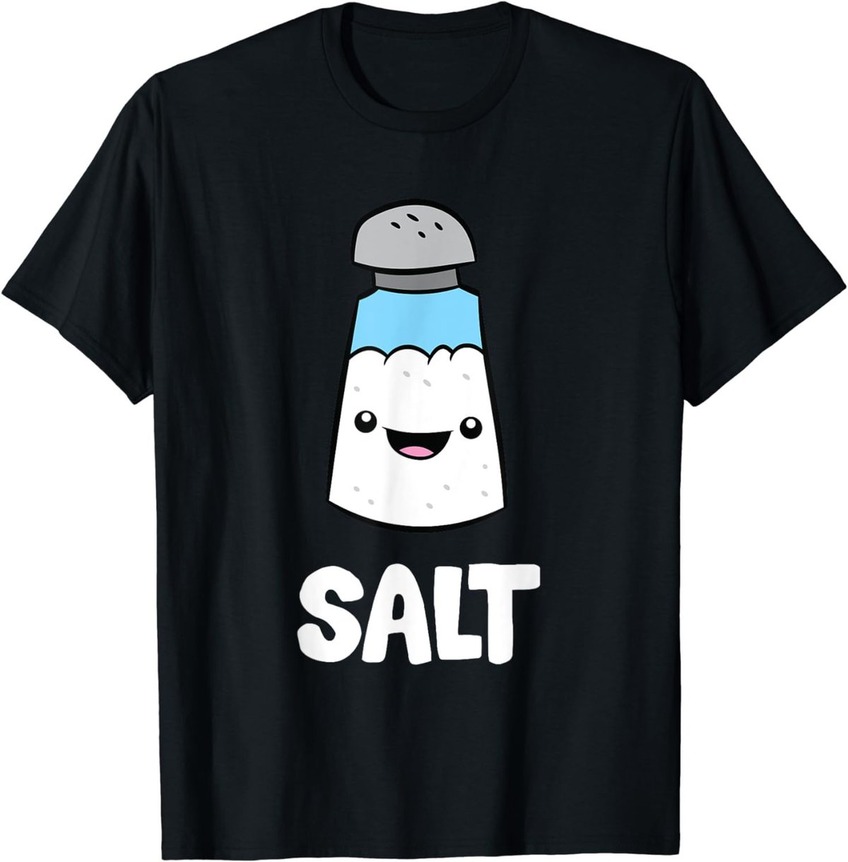 Salt Costume Matching Pepper And Salt Couple T-Shirt