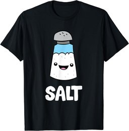 Salt Costume Matching Pepper And Salt Couple T-Shirt