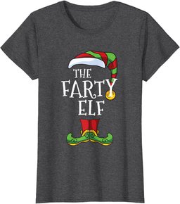 Farty Elf Family Matching Christmas Group Funny T-Shirt