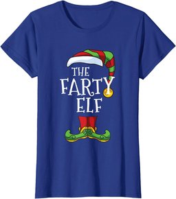 Farty Elf Family Matching Christmas Group Funny T-Shirt