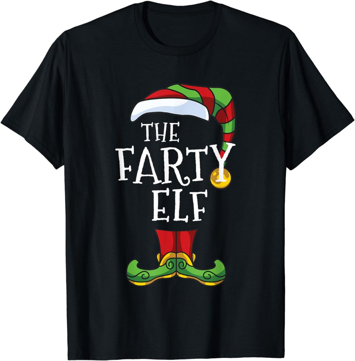 Farty Elf Family Matching Christmas Group Funny T-Shirt
