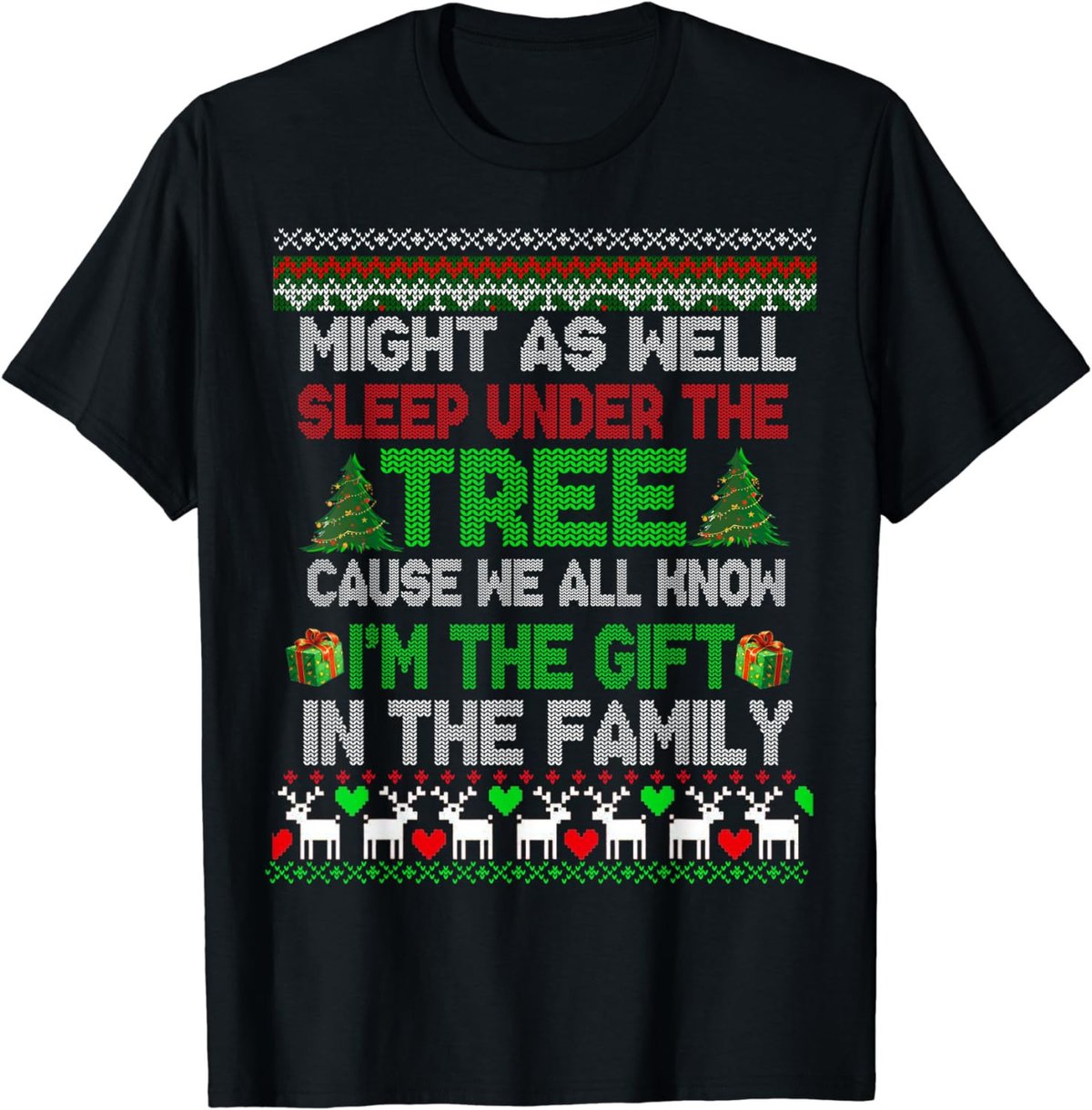 Funny Christmas Tee Shirts Kids Christmas Pajamas Girls Boys T-Shirt