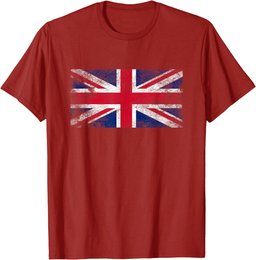 British Flag United Kingdom Flag UK Great Britain T-Shirt