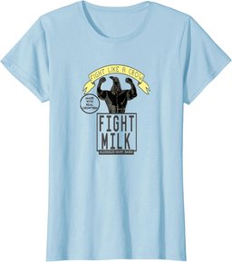Fight Like A Crow Milk T-Shirt
