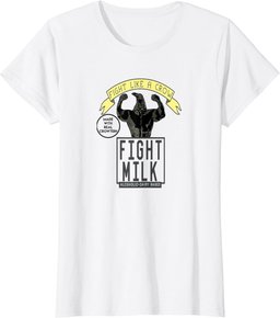 Fight Like A Crow Milk T-Shirt