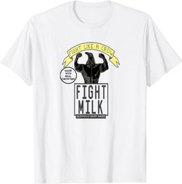 Fight Like A Crow Milk T-Shirt