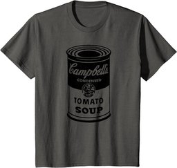Tomato Soup T-Shirt Pop Art Motif Women's T-Shirt Men T-Shirt