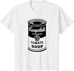 Tomato Soup T-Shirt Pop Art Motif Women's T-Shirt Men T-Shirt