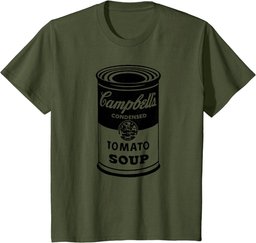 Tomato Soup T-Shirt Pop Art Motif Women's T-Shirt Men T-Shirt