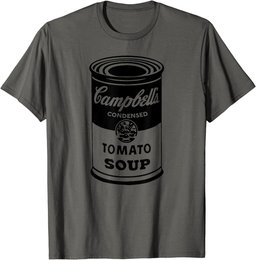 Tomato Soup T-Shirt Pop Art Motif Women's T-Shirt Men T-Shirt
