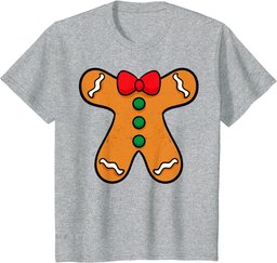 Gingerbread Man Body Costume for Halloween or Christmas T-Shirt