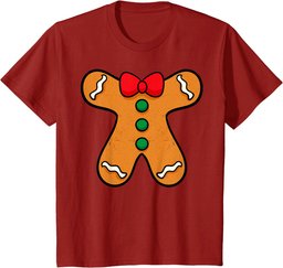 Gingerbread Man Body Costume for Halloween or Christmas T-Shirt