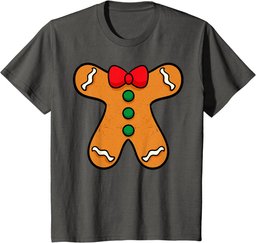 Gingerbread Man Body Costume for Halloween or Christmas T-Shirt