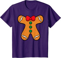 Gingerbread Man Body Costume for Halloween or Christmas T-Shirt