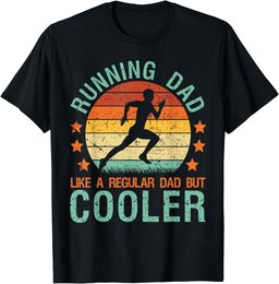 Running Dad Funny Marathon Runner Jogger Father's Day Gift T-Shirt