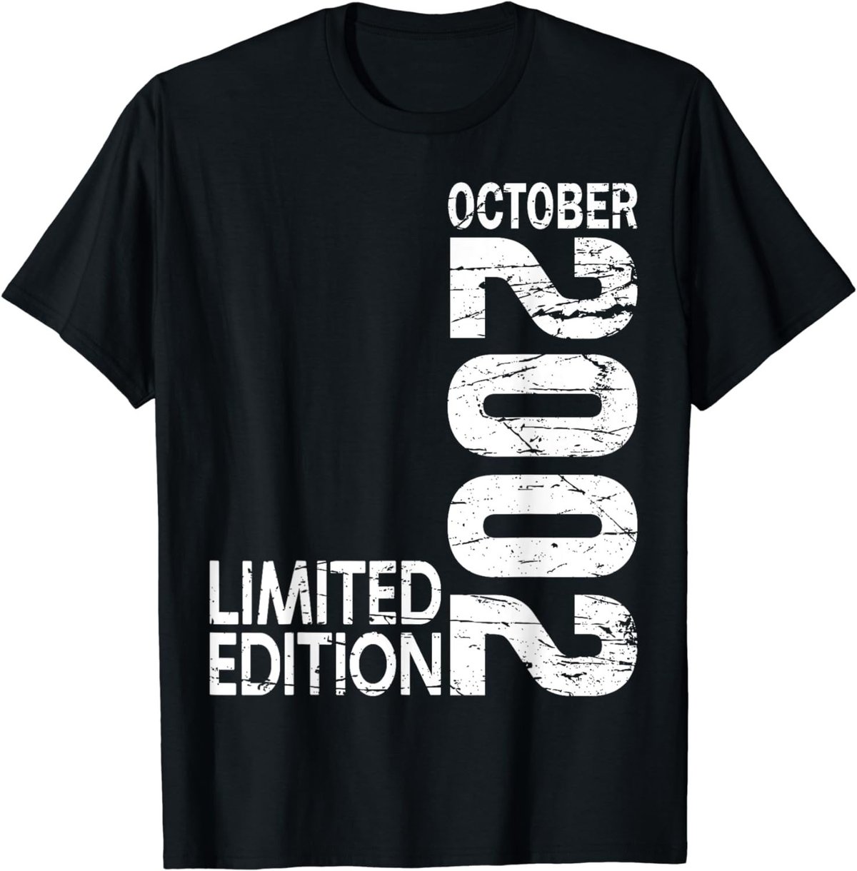 21st Birthday 21 years old Legend Since October 2002 T-Shirt