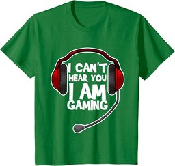 Funny I Can't Hear You I'm Gaming Gift Computer Video Gamer T-Shirt