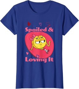 Boy Girl Dog Cat Mouse Cheese Spoiled And Loving It T-Shirt