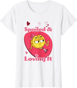 Boy Girl Dog Cat Mouse Cheese Spoiled And Loving It T-Shirt
