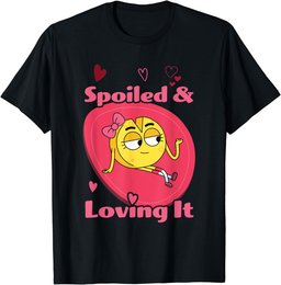 Boy Girl Dog Cat Mouse Cheese Spoiled And Loving It T-Shirt