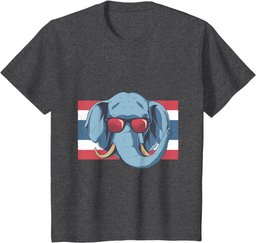 Fun Thailand Elephant Design For Kids Gift Idea Boy T-Shirt