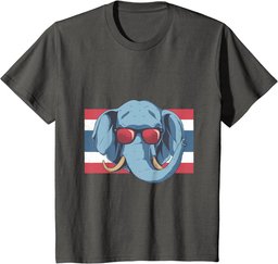 Fun Thailand Elephant Design For Kids Gift Idea Boy T-Shirt