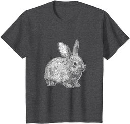 Cute Baby Bunny Animal Lover Gift Women Girls Kids Rabbit T-Shirt