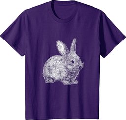Cute Baby Bunny Animal Lover Gift Women Girls Kids Rabbit T-Shirt