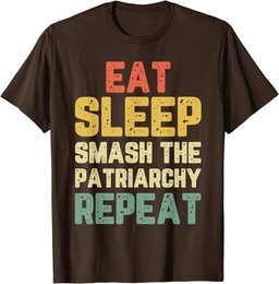 Eat Sleep Smash Patriarchy Repeat Feminism Feminist Vintage T-Shirt