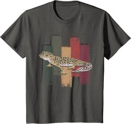 Retro Lizard Animal Gecko Lover Reptile Leopard Gecko T-Shirt