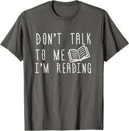Book Design Don't Talk To Me I'm Reading T-Shirt