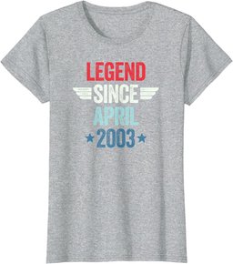 Legend Since April 2003 T-Shirt