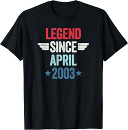 Legend Since April 2003 T-Shirt