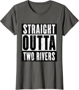 Wheel of Time Straight Outta Two Rivers Distressed T-Shirt