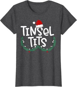 Jingle Balls Tinsel Tits Couple Christmas Couples Matching T-Shirt
