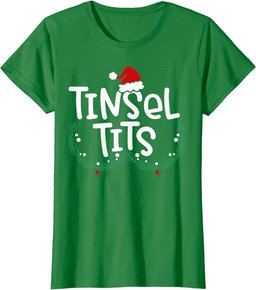 Jingle Balls Tinsel Tits Couple Christmas Couples Matching T-Shirt