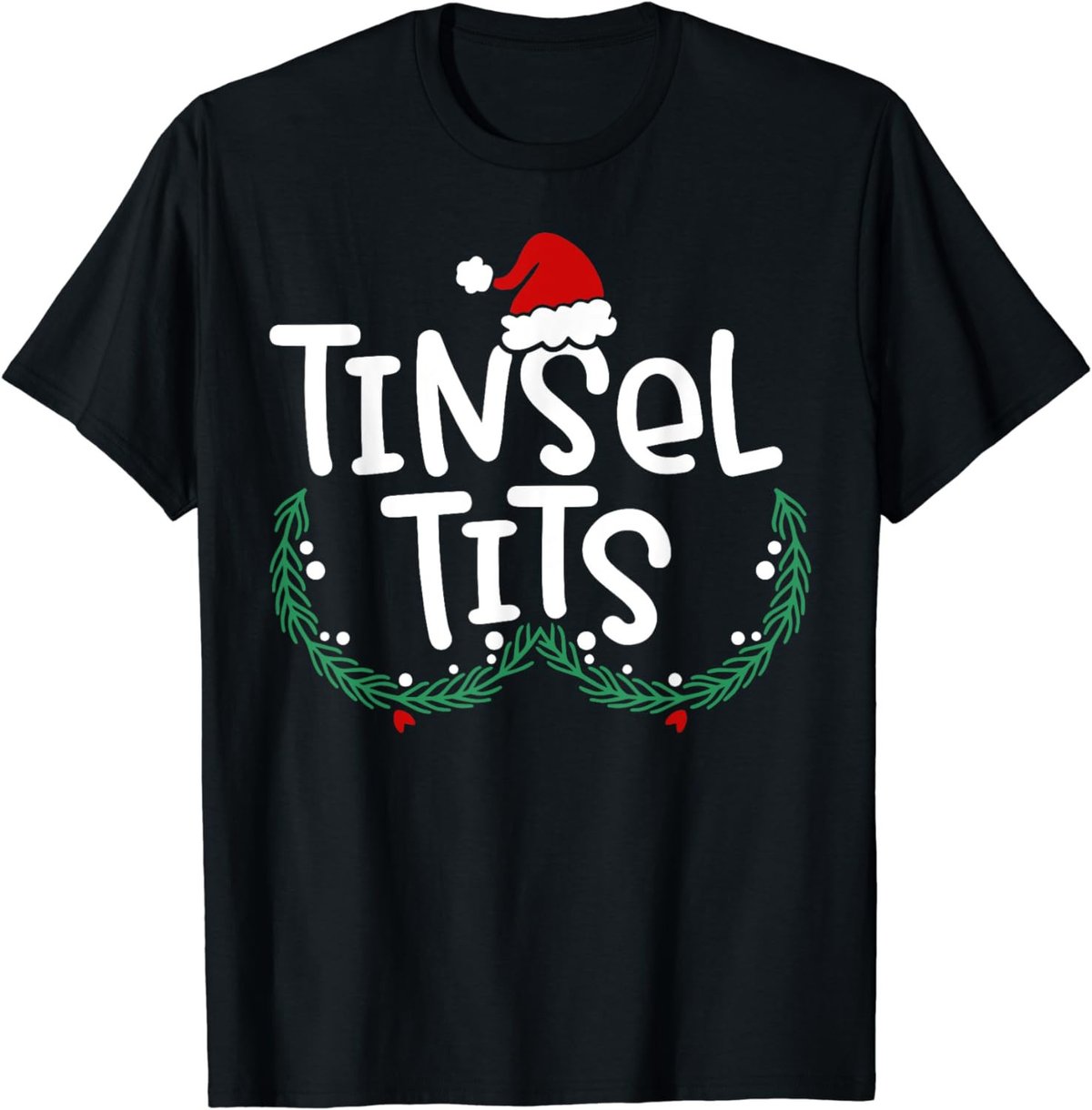 Jingle Balls Tinsel Tits Couple Christmas Couples Matching T-Shirt