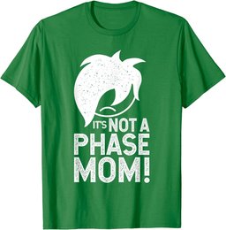 It's Not a Phase Mom | Alt Emo Clothes for Men | Boys Emo T-Shirt