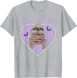 Dead Inside Skeleton Yami Kawaii Mental Illness Menhera T-Shirt