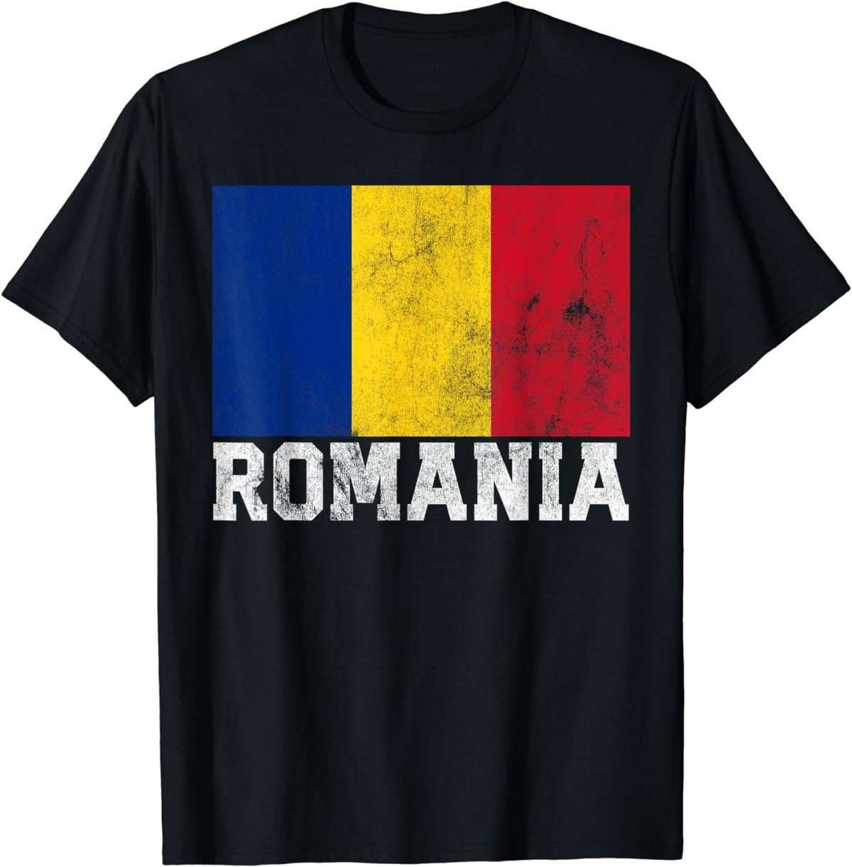 Romanian Romania Flag Gift T Shirt Home Souvenir Men Women T-Shirt